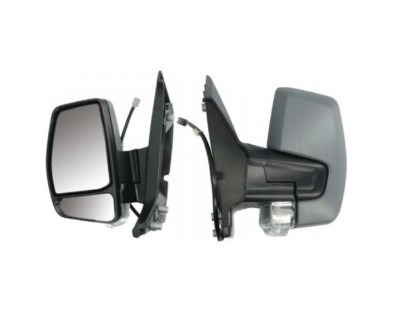 Oglinda usa exterioara FORD TRANSIT/TOURNEO CUSTOM, 03.2013-08.2017, View Max, partea stanga, reglare electrica; carcasa grunduita; incalzit; sticla foto