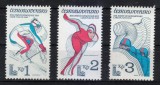 Cehoslovacia 1980 - Jocurile Olimpice de iarna, sport, serie neuzata