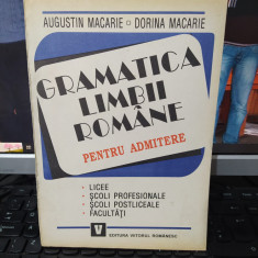 Augustin și Dorina Macarie, Gramatica limbii române pentru admitere, 1996, 016