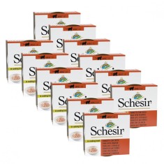 Schesir cat ton cu dovleac in suc propriu 12 x 70 g foto