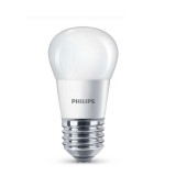 Bec LED Philips mini P45 E27 4.9W 470lm lumina calda 2700 K