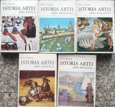 Istoria Artei Arta Antica, Arta Medievala, Arta Renasterii, A - Elie Faure ,557332 foto