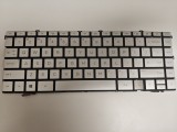 Tastatura Laptop, HP, Envy 13-BA, 13T-BA, TPN-C145, iluminata, argintie, layout US