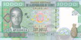 Bancnota Guineea 10.000 Franci 2007 - P42a UNC