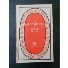 Grigore Alexandrescu - Poezii. Proza