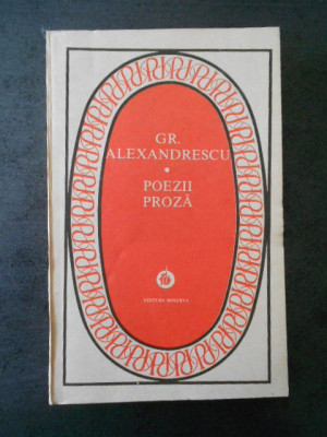 Grigore Alexandrescu - Poezii. Proza foto