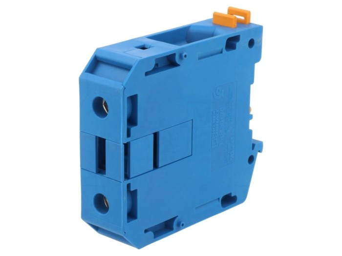 Conector pe șină 70mm2 2 borne