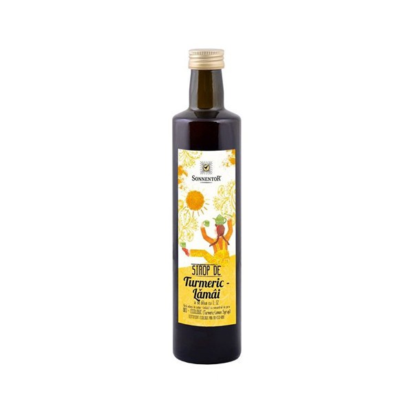 Sirop turmeric-lamai fara zahar eco 500ml sonnentor
