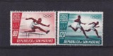 San Marino 1955 - Expo olimpic, sport, serie neuzata