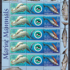 Norfolk 2002 fauna marina MI 803-804 kleib. MNH w57