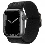 Curea Spigen Fit Lite pentru Apple Watch 4/5/6/7/8/9/Se/Ultra 1/2 (42/44/45/49 mm) Negru