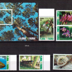 CUBA 2010, Fauna, Flora, serie neuzata, MNH