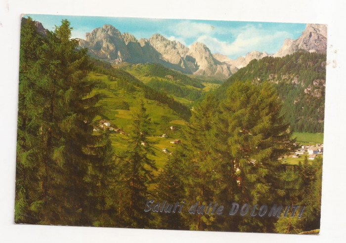 FA17 - Carte Postala- ITALIA - Dolomiti, circulata 1991