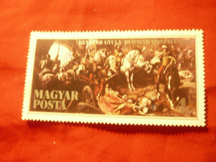 Serie 1 valoare Ungaria 1986 - 300 ani orasul Buda