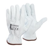 Manusi de protectie Procera X-DRIVER, piele de capra, gri, marimea 10
