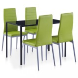 Gossi set mobilier de bucatarie, 5 piese, verde