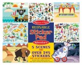 Reusable Sticker Pad - Adventure Pad Reusable Sticker Pad - Adventure Pad: Activity Books - Coloring/Painting/Stickers Activity Books - Coloring/Paint