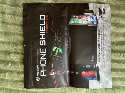 Geantă Faraday Mission Darkness Phone Shield. foto