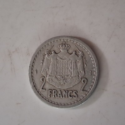 Monaco - 2 francs 1943. foto