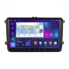 Navigatie Skoda Fabia 2006-2014 9 inch QLED 4GB 64GB 8 Core 4G foto
