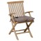 Madison Pernă de scaun Panama, gri taupe, 46x46 cm 434749