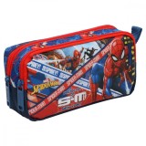 Penar dreptunghiular cu 2 fermoare, Spidey, Spiderman, Oem