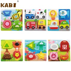 Puzzle educativ 2D din lemn, diverse categorii foto