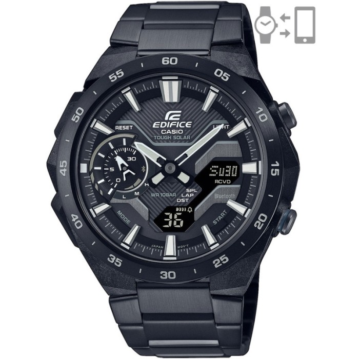 Ceas Barbati, Casio Edifice, Bluetooth Smartphone Link ECB-2200DC-1AEF - Marime universala