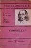 Cidul - Texte Comentate, Corneille, Albatros 1972, Carte Teatru, Lyceum, Romana, Paperback