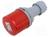 Conector alimentare AC, IEC 60309, IP44, 16A, 0,4kV, 5 pini, TAIZHOU BAOLUDA ELECTRIC - QX-5