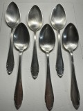 SET TACAMURI ARGINT 800 - 6 Linguri + 6 Furculite + 4 cutite - 633g. - 4.3lei/gr.
