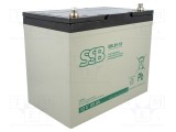 Acumulator SSB plumb-acid 12V 85Ah AGM 260x169x216mm cu şurub M6