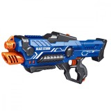 Cumpara ieftin Pistol cu 20 bile din burete, Blaze Storm, Zapp Toys, Albastru