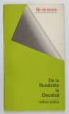 DE LA BUREBISTA LA DECEBAL de DUMITRU BERCIU , 1976