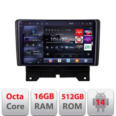 Navigatie Range Rover Sport 2005-2010 Android radio gps internet 8 core QLED 2K 16+512 360 Edotec CarStore Technology foto
