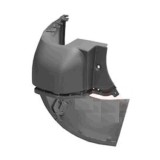 Parte laterala bara , colt lateral flaps inferior , spate , stanga ,negru ,sasiu lung cu 2 usi spate Citroen Berlingo (7 ), 02.2008-06.2012 , Peugeot