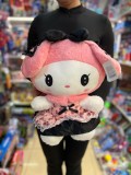 Jucarie de plus Kuromi My Melody negru- roz