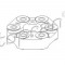 Cuplaj elastic cardan BMW Seria 5 Touring (F11) (2010 - 2016) TOPRAN 501 700