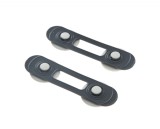 Set 2 mini sigurante universale pentru usi si dulapuri BabyJem, antracit
