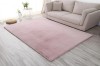 Covor Heinner Shaggy Roz Pudra Blanita Soft 160x230 cm Poliester Bumbac