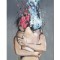 Tablou La COMANDA cu indragostiti pictat manual, In love, 70x50cm ulei pe panza
