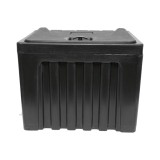 Lada pentru scule din plastic negru, fara suport, 600x470x468 mm