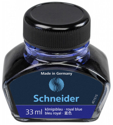 Calimara Schneider, 33ml - Cerneala Albastru Royal foto