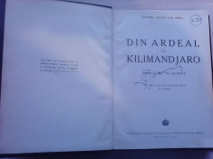 Din Ardeal la Kilimandjaro - AUGUST VON SPIESS foto