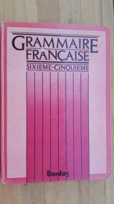 Grammaire francaise sixieme-cinquieme-VIncent Penot foto