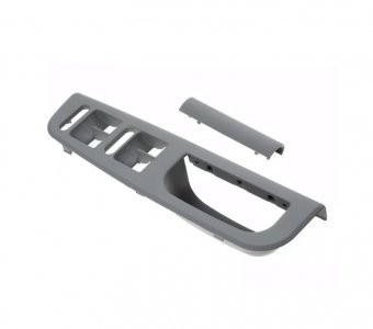 Maner usa butoane geamuri Topautochei&amp;reg; compatibil cu Passat Jetta Golf MK4, gri foto