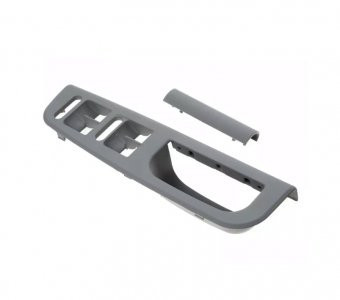 Maner usa butoane geamuri Topautochei&reg; compatibil cu Passat Jetta Golf MK4, gri