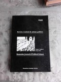 REVISTA ROMANA DE STIINTE POLITICE, VOL.I NR.1/2001