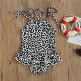 Cumpara ieftin Costum de baie cu volan si bretelute Drool (Marime: 110, Model: Pete multicolore)