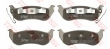 Set placute frana,frana disc JEEP WRANGLER II (TJ) (1996 - 2008) TRW GDB4139